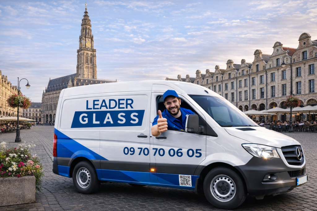 remplacement pare-brise près de Arras intervention à domicile LeaderGlass